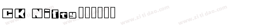 CK Nifty字体转换
